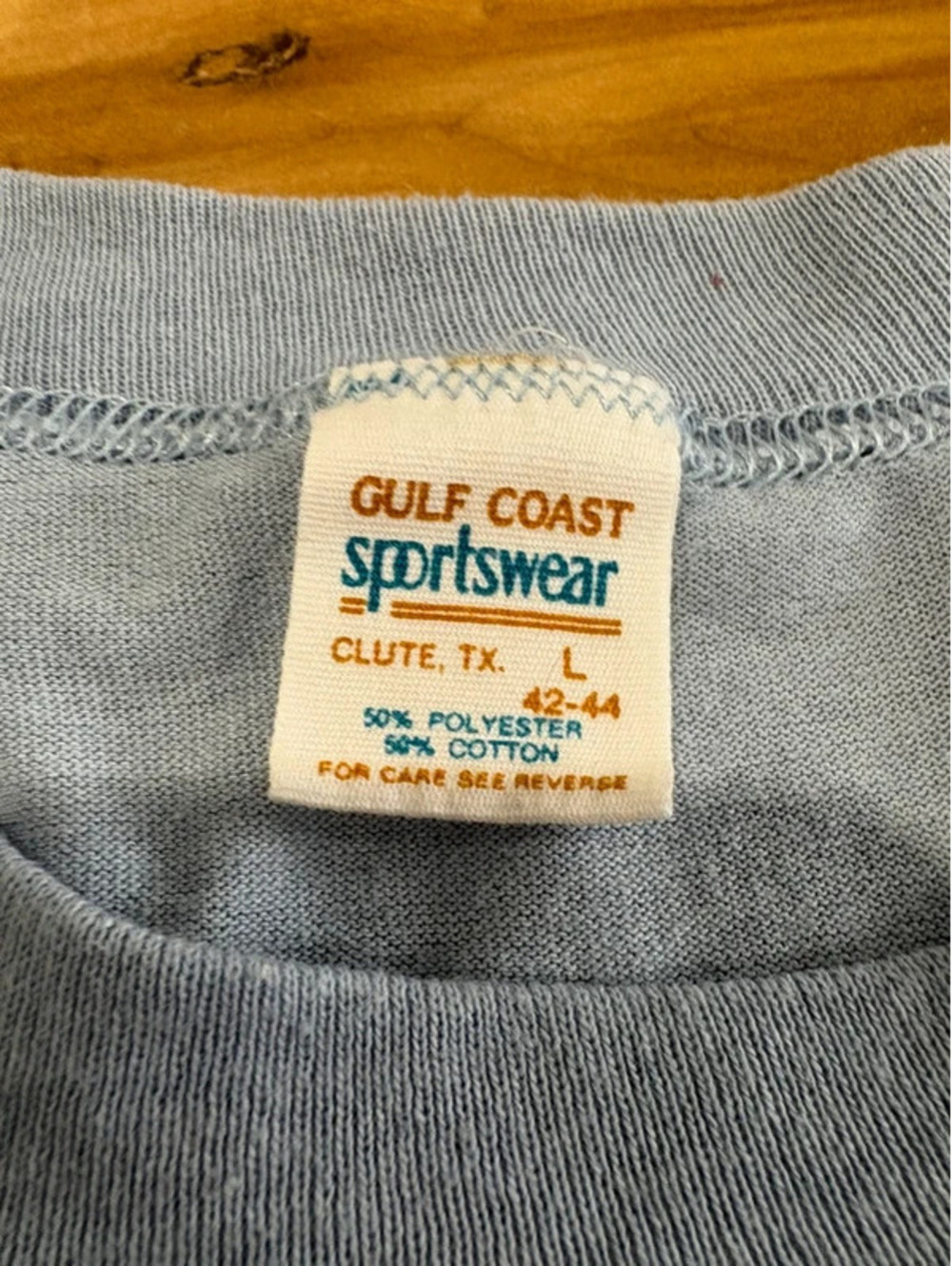 Vintage 80s Gulf Coast Sportswear Member of Seagull Marineland Society Shirt